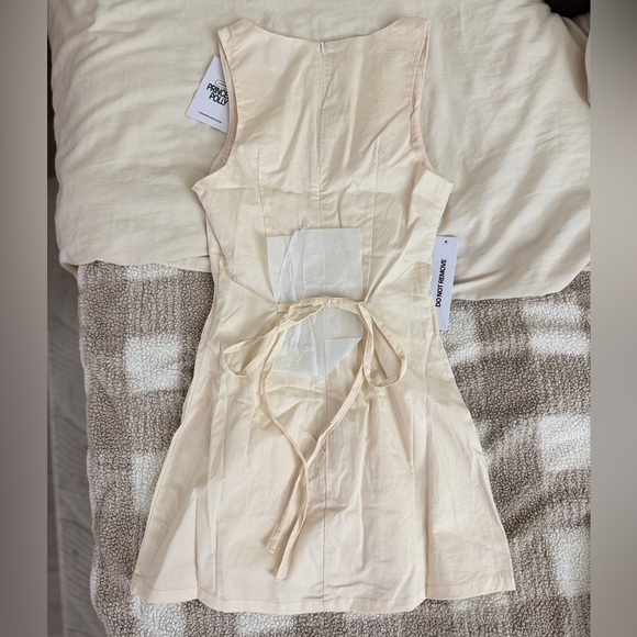 NWT Princess Polly Yumiko Romper - Cream, US 0/XS - Picture 3 of 8